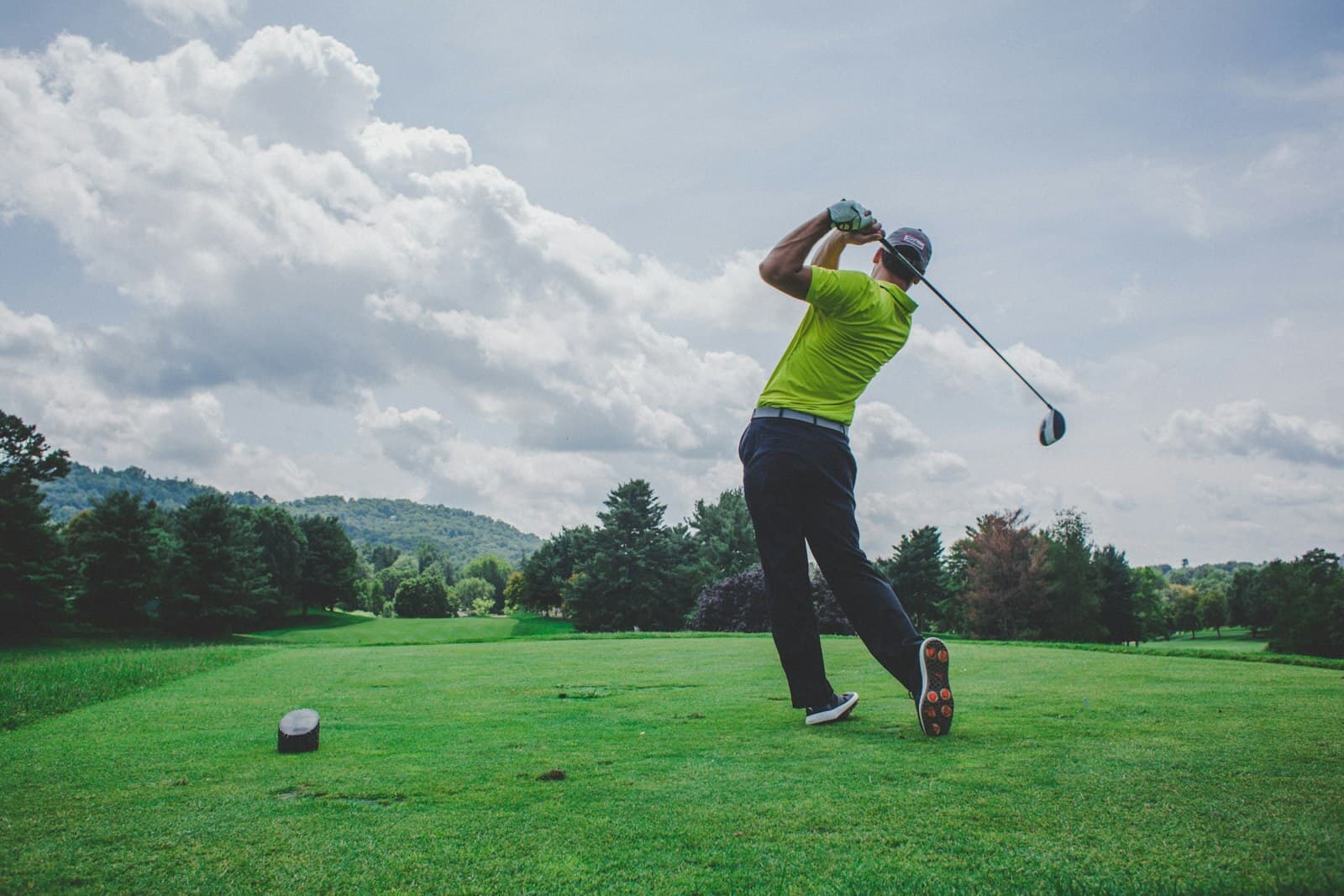 Athlete in performance apparel